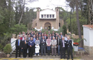 Imatge de grup dels participants.